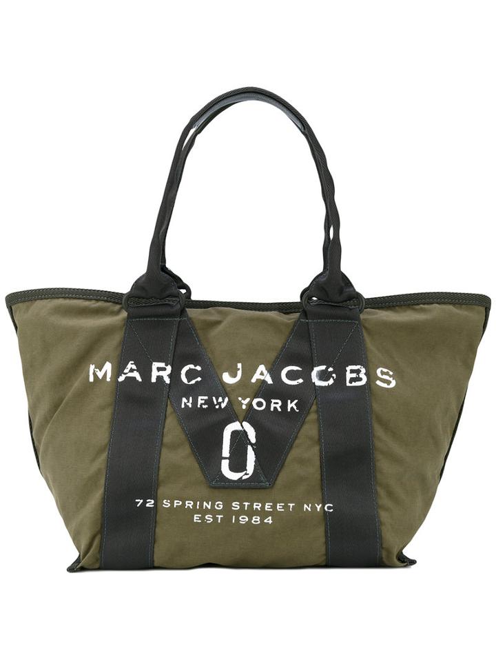 Marc Jacobs - New Logo Small Tote - Women - Cotton/nylon - One Size, Green, Cotton/nylon
