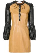 Jw Anderson Mini Shift Dress - Brown