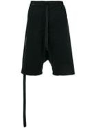 Unravel Project Drawstrings Cargo Shorts - Black