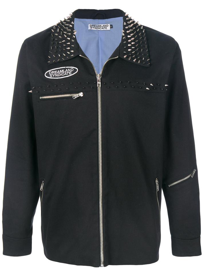 Dreamland Syndicate Slim-fit Spiked Jacket - Black