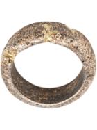 Tobias Wistisen Destroyed Effect Ring, Adult Unisex, Size: 62, Metallic