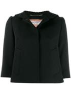 Dolce & Gabbana Pre-owned 1990's Knitted Cape Jacket - Black