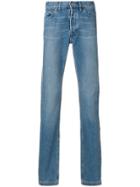 Lanvin Faded Side Stripe Jeans - Blue