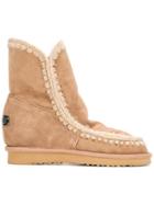 Mou 'eskimo' Inner Wedge Boots - Brown