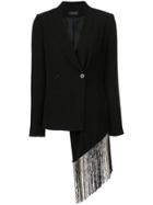 Yigal Azrouel Asymmetric Scarf Blazer - Unavailable