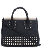 Studded Tote - Women - Calf Leather - One Size, Black, Calf Leather, Thomas Wylde