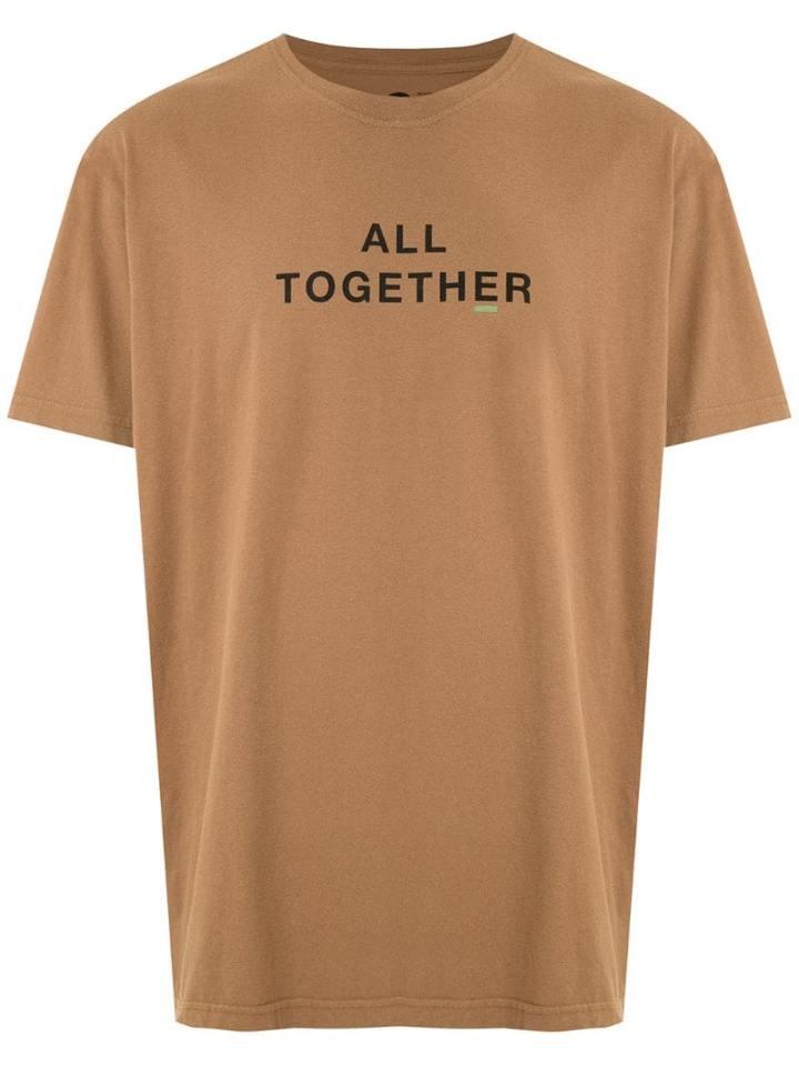 Osklen All Together Print T-shirt - Brown