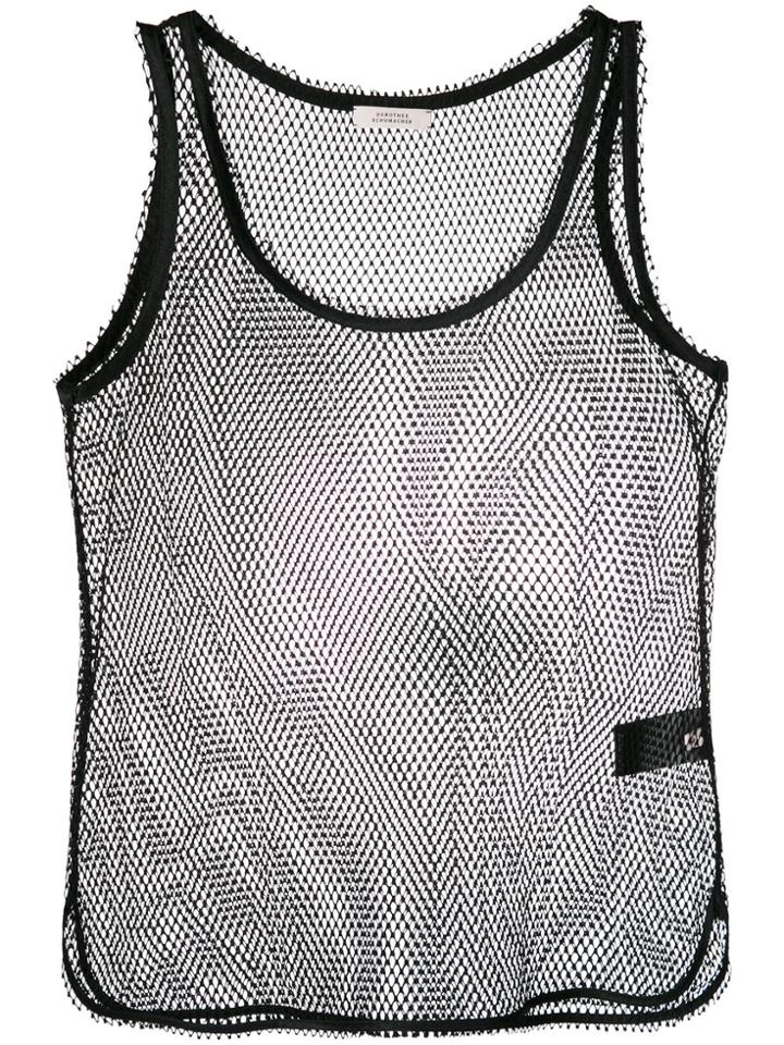 Dorothee Schumacher Net Tank Top - Black