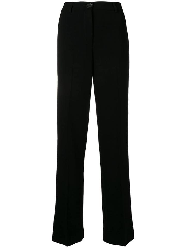 Aspesi High Waisted Trousers - Black