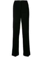 Aspesi High Waisted Trousers - Black