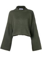 Jw Anderson Cable-detail Jumper - Green
