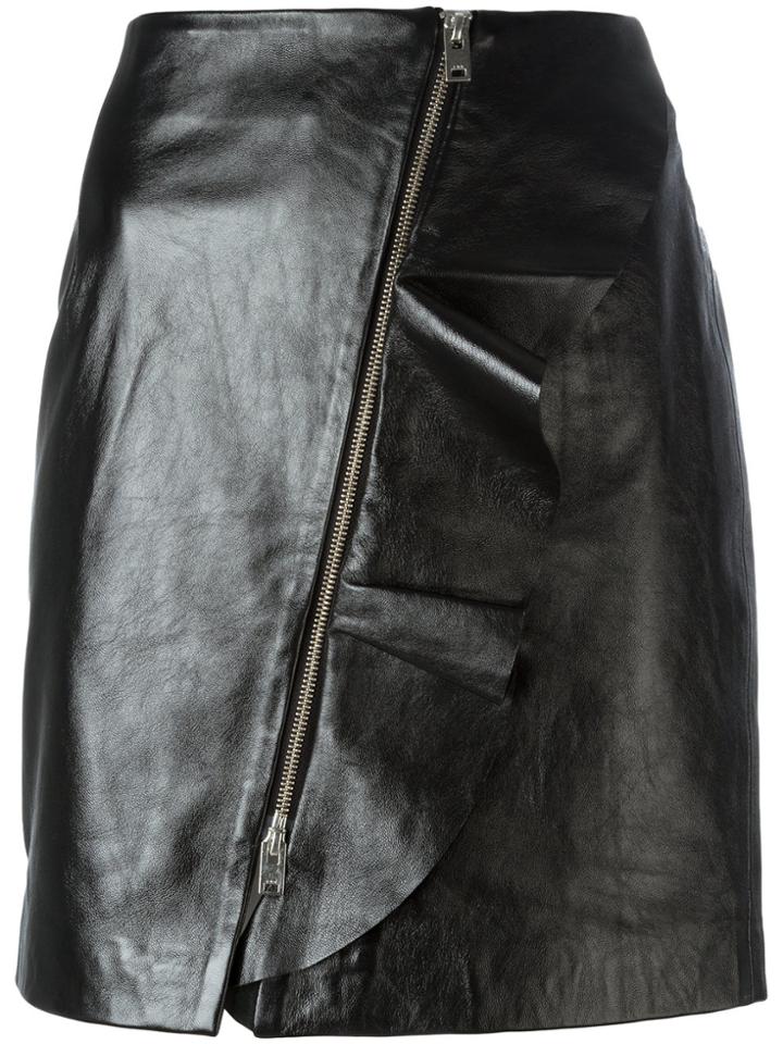 Pringle Of Scotland Knit Side Split Skirt - Nude & Neutrals