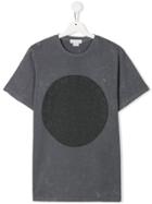 Stella Mccartney Kids Teen Circle Logo T-shirt - Grey