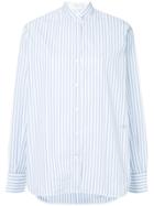 Victoria Beckham Striped Oxford Shirt - Blue