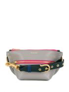 Sacai Contrast-trimmed Belt Bag - Grey