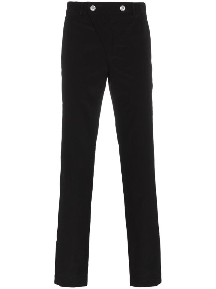 Mackintosh Black Wool Blend Trousers