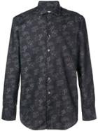 Etro Floral Jacquard Shirt - Black