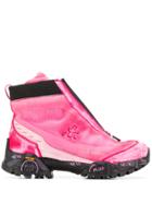 Premiata Ziptrek Boots - Pink