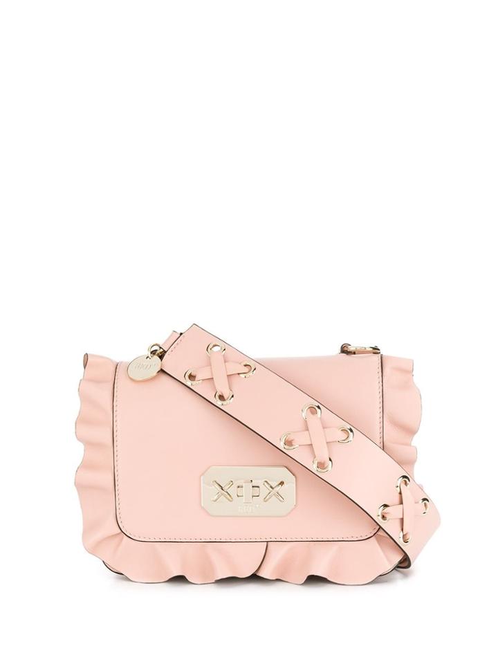 Red Valentino Red(v) Rock Ruffles Cross-body Bag - Neutrals