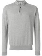 John Smedley Matera Polo Shirt - Grey
