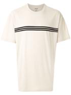 Osklen T-shirt With Stripe Detail - White