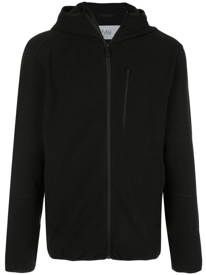 Aztech Mountain Hooded Cardigan - Black