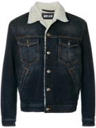 Just Cavalli Shearling Graphic Jacket - Blue