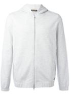 Loro Piana Zipped Hoodie, Men's, Size: Medium, Grey, Cotton/spandex/elastane