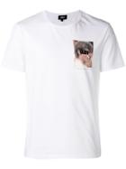 Dust Photographic Print T-shirt - White