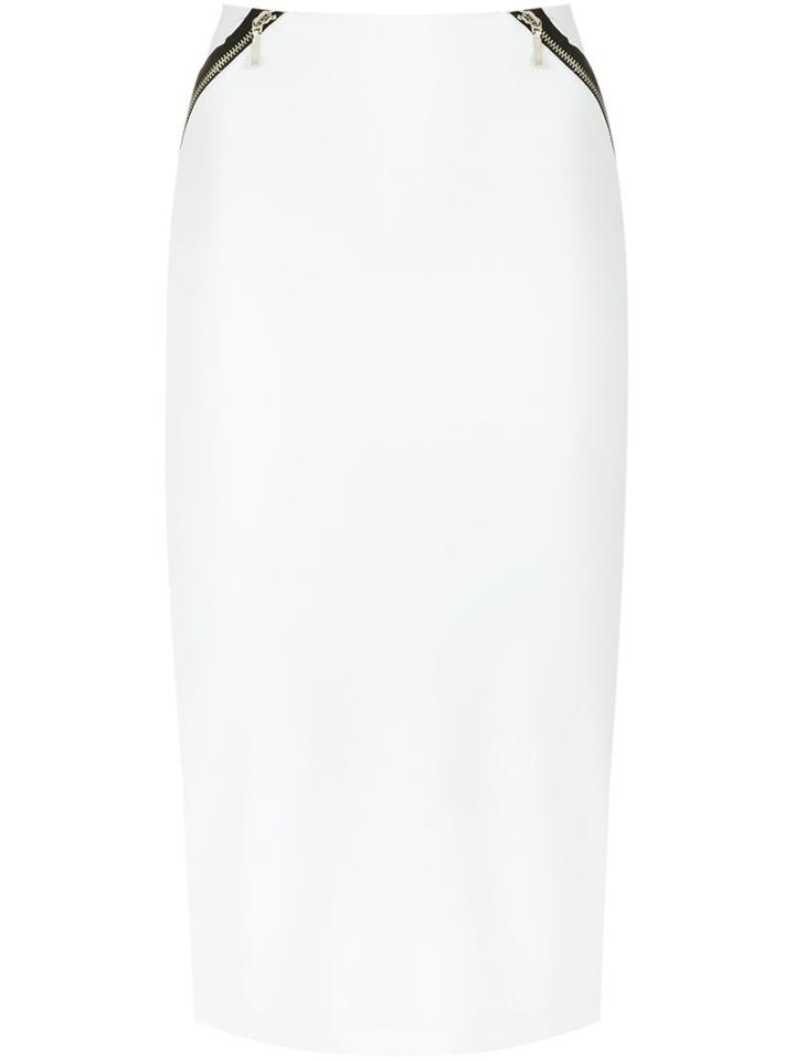 Tufi Duek Midi Skirt, Women's, Size: G, White, Spandex/elastane/polyimide