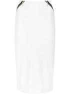 Tufi Duek Midi Skirt, Women's, Size: G, White, Spandex/elastane/polyimide