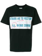 Sacai All In Due Course T-shirt - Black