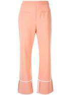 Ellery Straight Leg Cropped Trousers - Pink