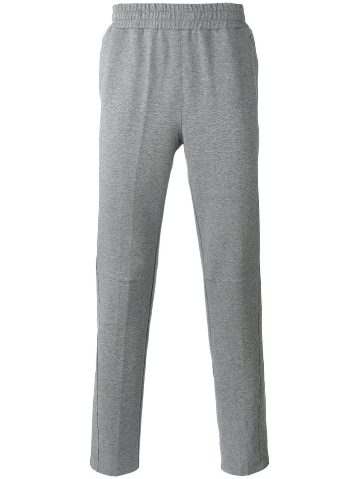 Z Zegna - Sweatpants - Men - Cotton/spandex/elastane/modal - M, Grey, Cotton/spandex/elastane/modal
