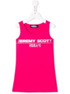 Jeremy Scott Junior Teen Logo Print Tank Top - Pink