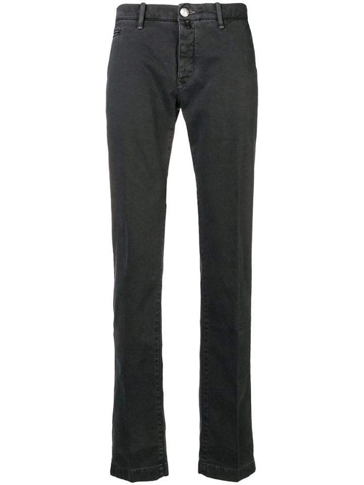 Jacob Cohen Slim Fit Chinos - Black