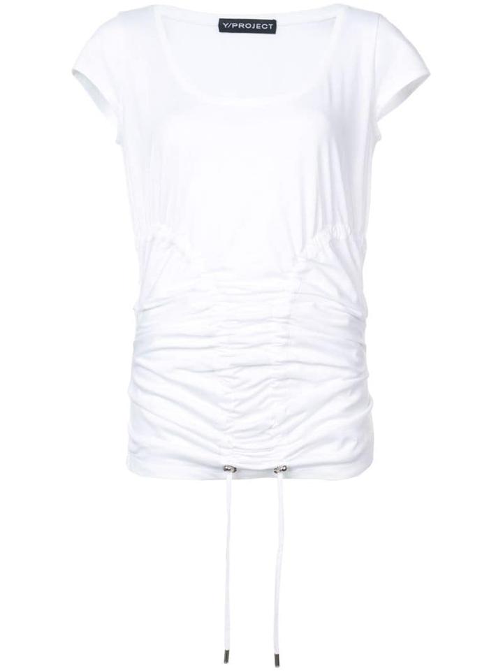 Y/project Stretch Hug T-shirt - White