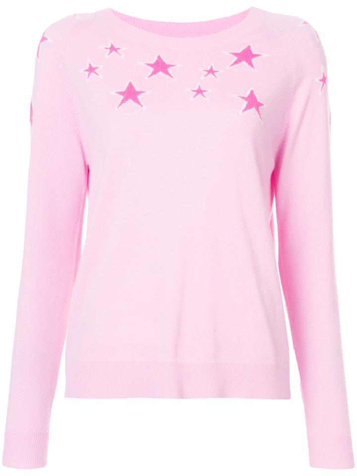 Chinti & Parker Stardust Sweater - Pink & Purple