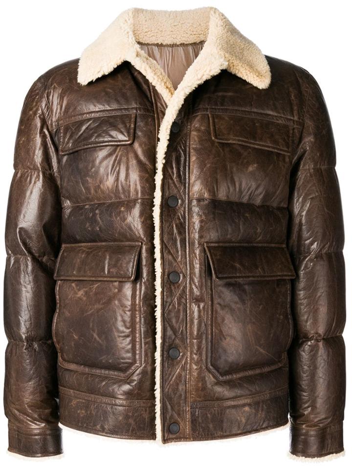 Bally Cowboy Jacket - Brown
