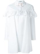 Vivetta 'tiglio' Shirt, Women's, Size: 44, White, Cotton/spandex/elastane