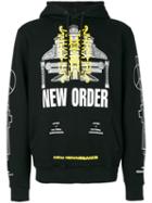 Marcelo Burlon County Of Milan - Printed Hoodie - Men - Cotton - Xl, Black, Cotton