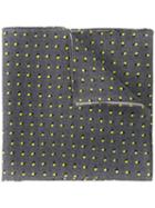 Boss Hugo Boss Printed Pocket Square, Men's, Blue, Lyocell