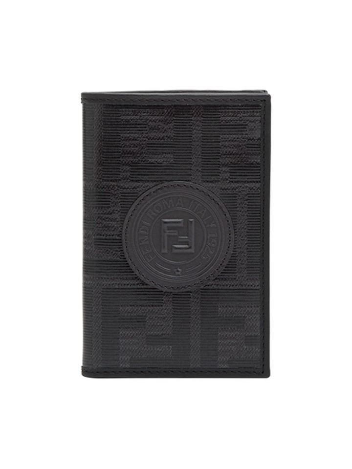Fendi Monogram Cardholder - Black