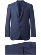 Corneliani Two Piece Suit, Men's, Size: 54, Blue, Virgin Wool/cupro
