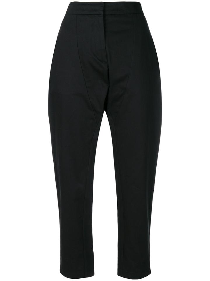 Federica Tosi Cropped Trousers - Black