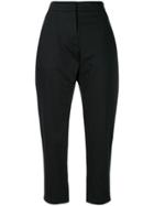 Federica Tosi Cropped Trousers - Black
