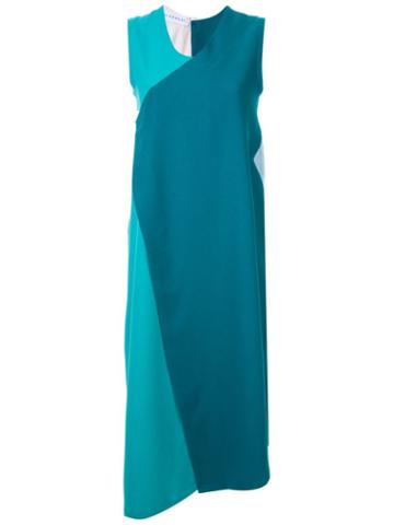 Bintthani Crossed Extra-long Tank, Women's, Size: Small, Green, Polyester