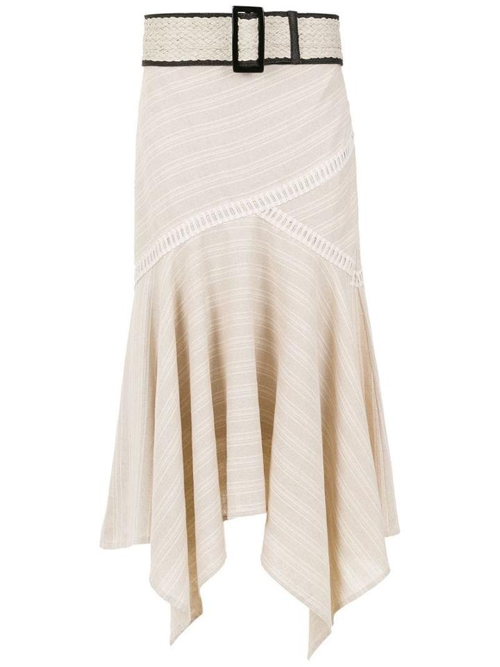Martha Medeiros 'martina' Asymmetrical Skirt - Neutrals