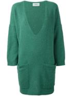 Humanoid 'becki' Jumper, Women's, Size: Large, Green, Alpaca/merino/polyamide