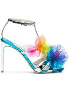 Sophia Webster Floral Detail Sandals - Multicolour